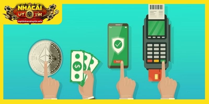 Nạp tiền bằng nhiều hình thức tại các nhà cái trên thị trường